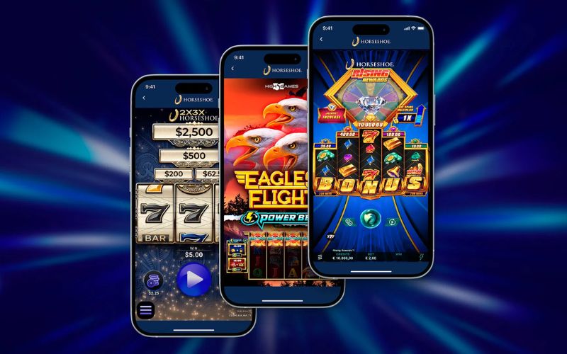 Danh sách game trong ứng dụng Bayclub trên điện thoại