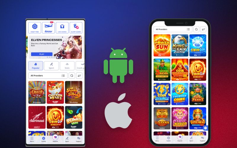 Giao diện app Bayclub sau khi tải và cài đặt thành công