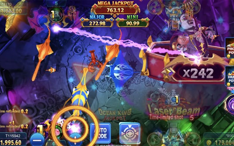 Hệ thống vũ khí mạnh trong game Bắn Cá Hoàng Kim