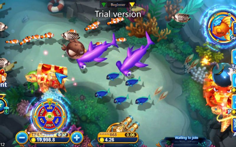 Boss khổng lồ xuất hiện trong game Bắn Cá VIP 4D