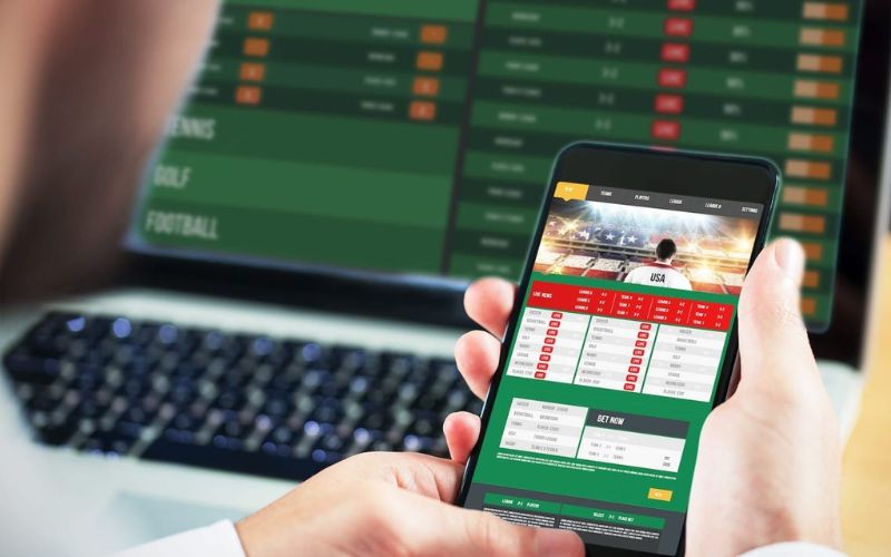 Khu vực cá cược thể thao sôi động tại Bayclub