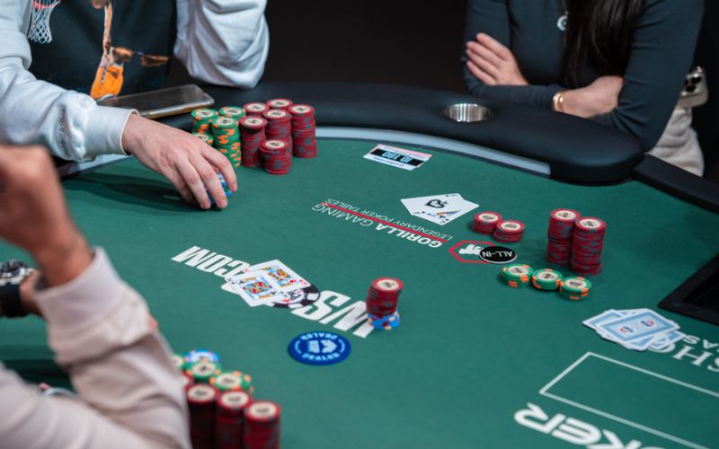 Danh sách game bài hiển thị trong sảnh cá cược