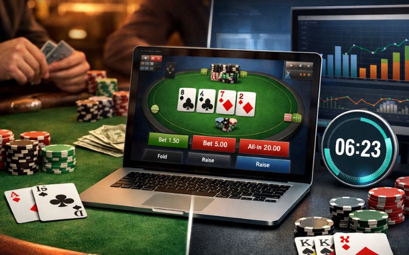 Giao diện sảnh game bài cá cược chuyên nghiệp