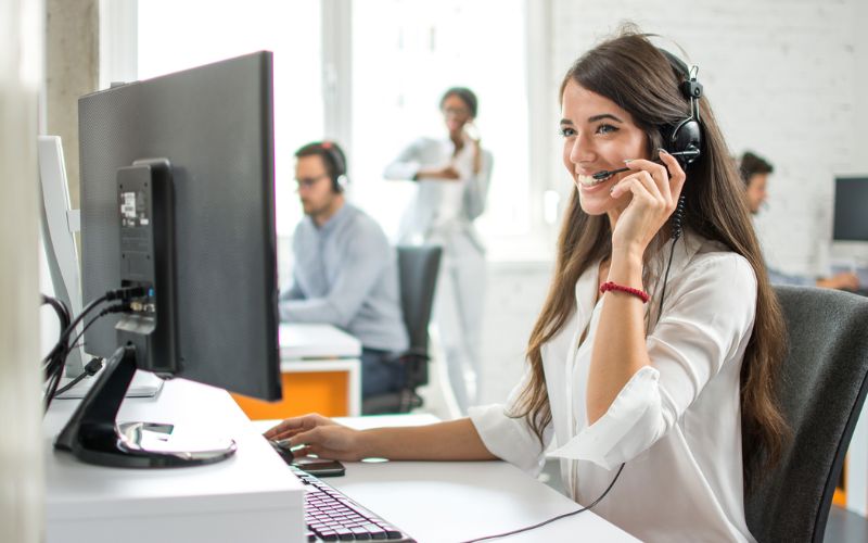 Biểu tượng hotline và chăm sóc khách hàng nhà cái