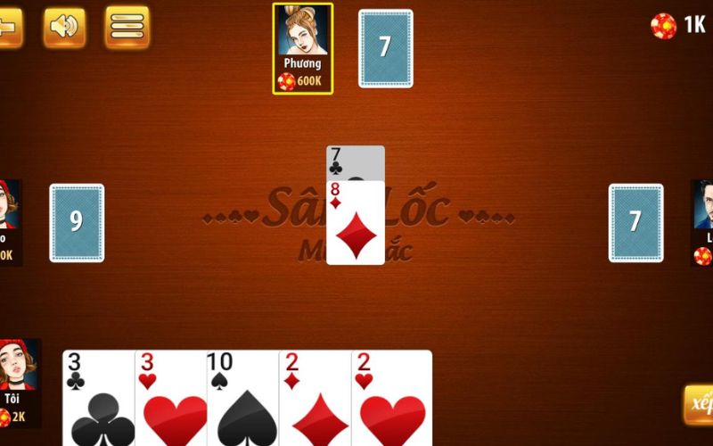 Các tổ hợp bài hợp lệ trong Sâm Lốc