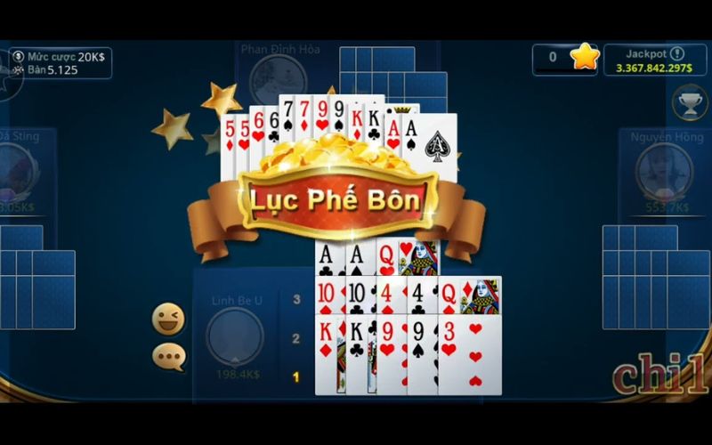 Tổ hợp thùng và cù lũ trong ván Mậu Binh